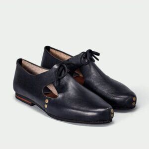Caboclo Barcelona Leather Shoes Black Size 35